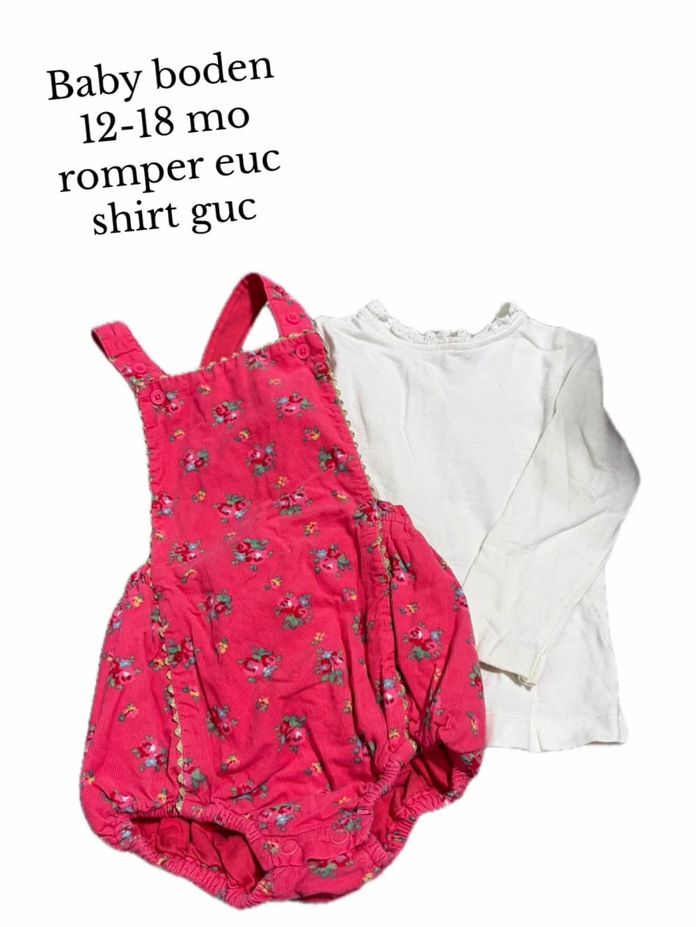 Baby boden romper